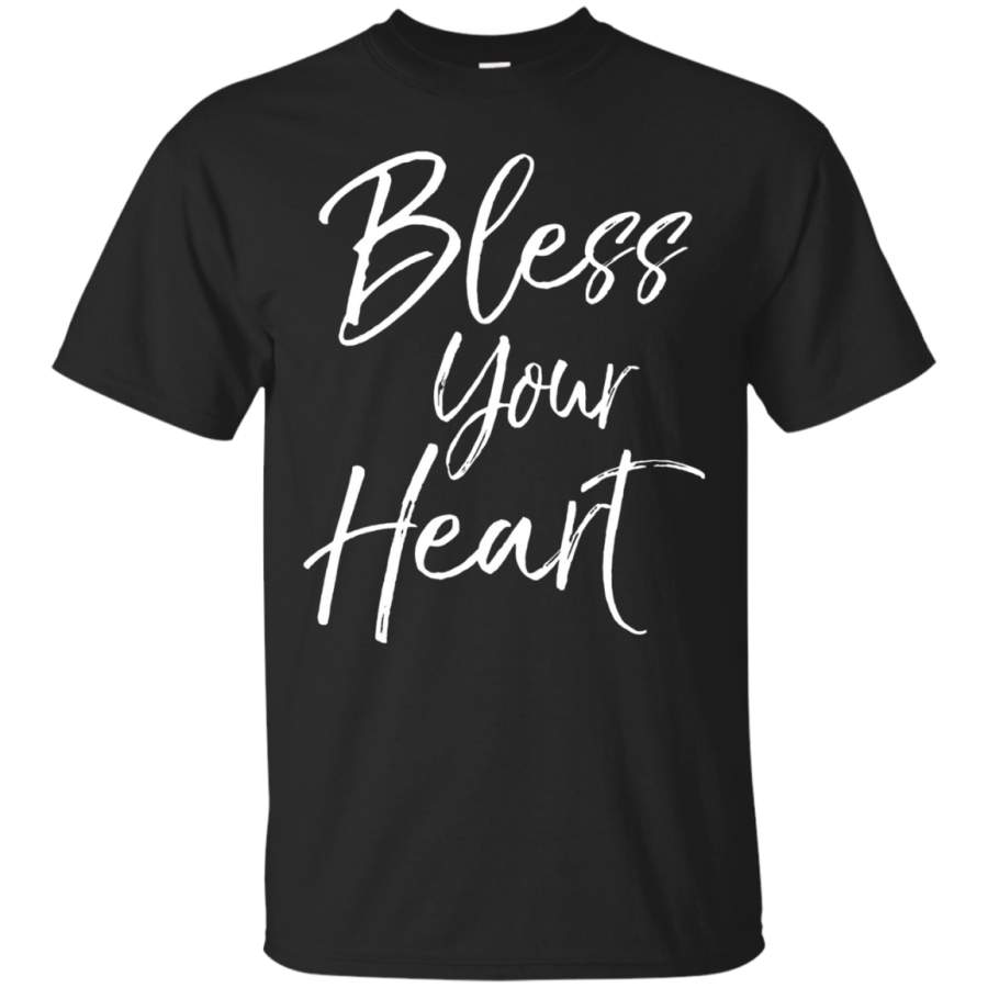 Bless Your Heart Shirt Vintage Bold Cool Christian Jesus Tee