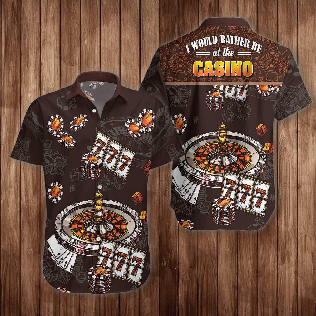 I Would Rather Be At The Casino Hawaii Shirt Unisex Adult Ha96951