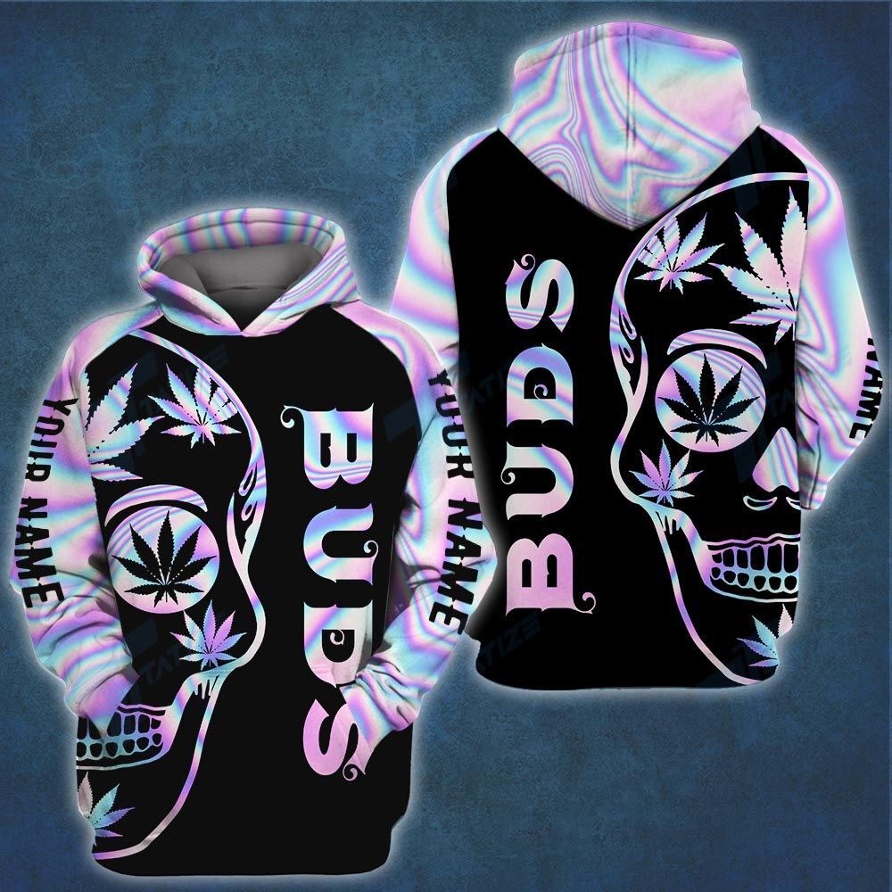 skull Weed couple best buds 3D All Over Printed Shirt, Sweatshirt, Hoodie, Bomber Jacket Size S – 5XL