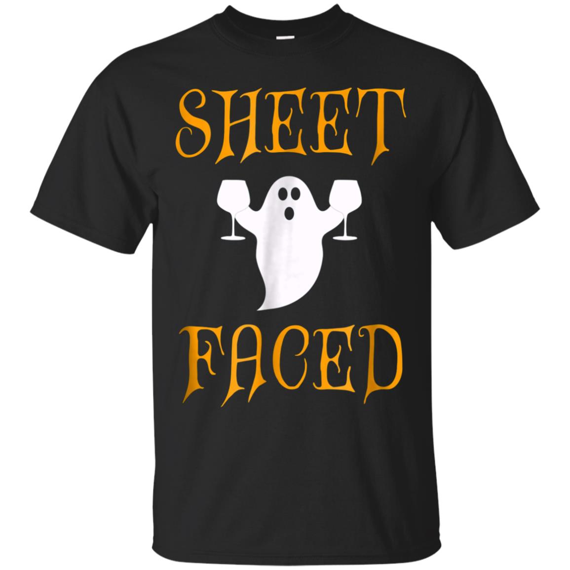 Halloween Tee Sheet Faced Halloween Shirts