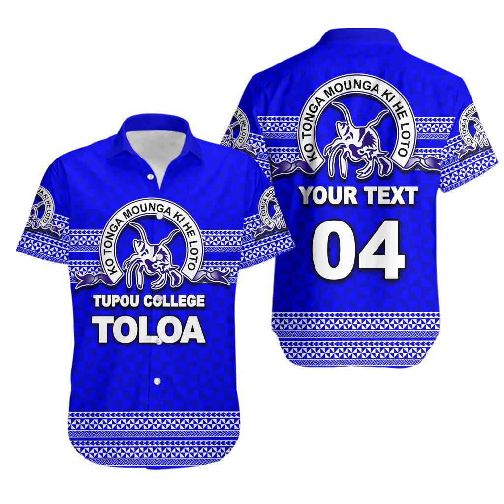 (Custom Personalised) Tonga Tupou College Toloa Hawaiian Shirt