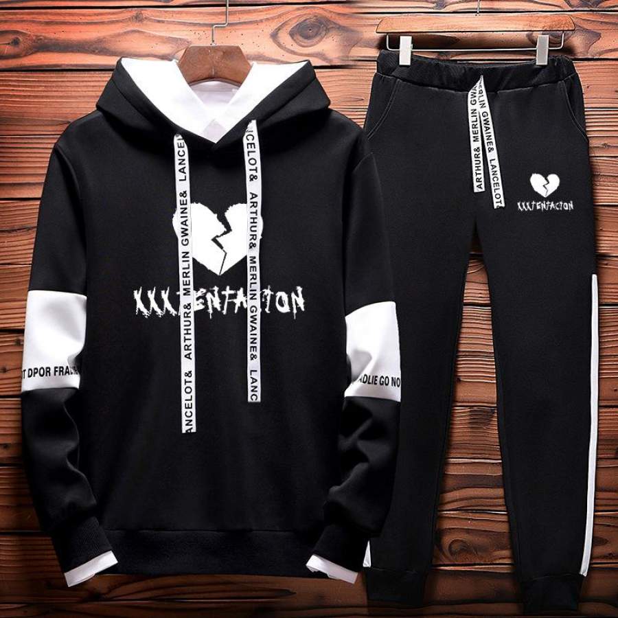 XXXTentacion Two Set Sweatshirt and Sweatpants – Sothwarm