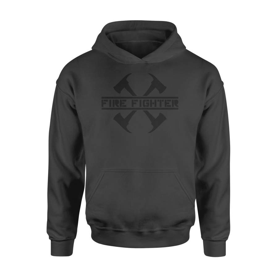 2 fire axes firefighter – Standard Hoodie