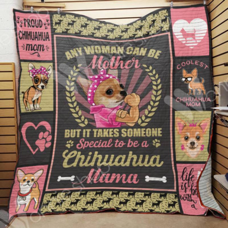 Chihuahua Dog Mom Blanket AU0901 97O42