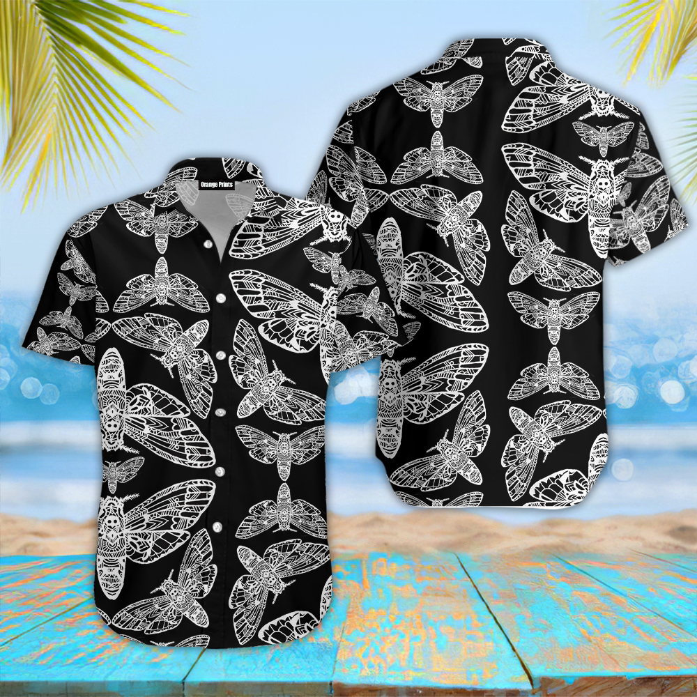 Death Moth Aloha Hawaii Shirts For Men Women Ha34068