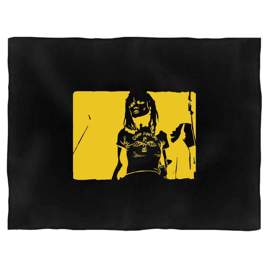 Camp Funtime Debbie Harry Blondie Festival Holiday Blanket