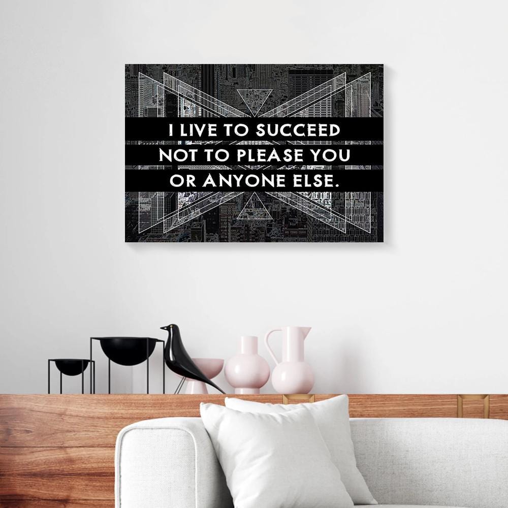 Canvas Wall Art Live To Succeed Stunning Canvas Business Wall Art Canvas Wall Art Home Decor