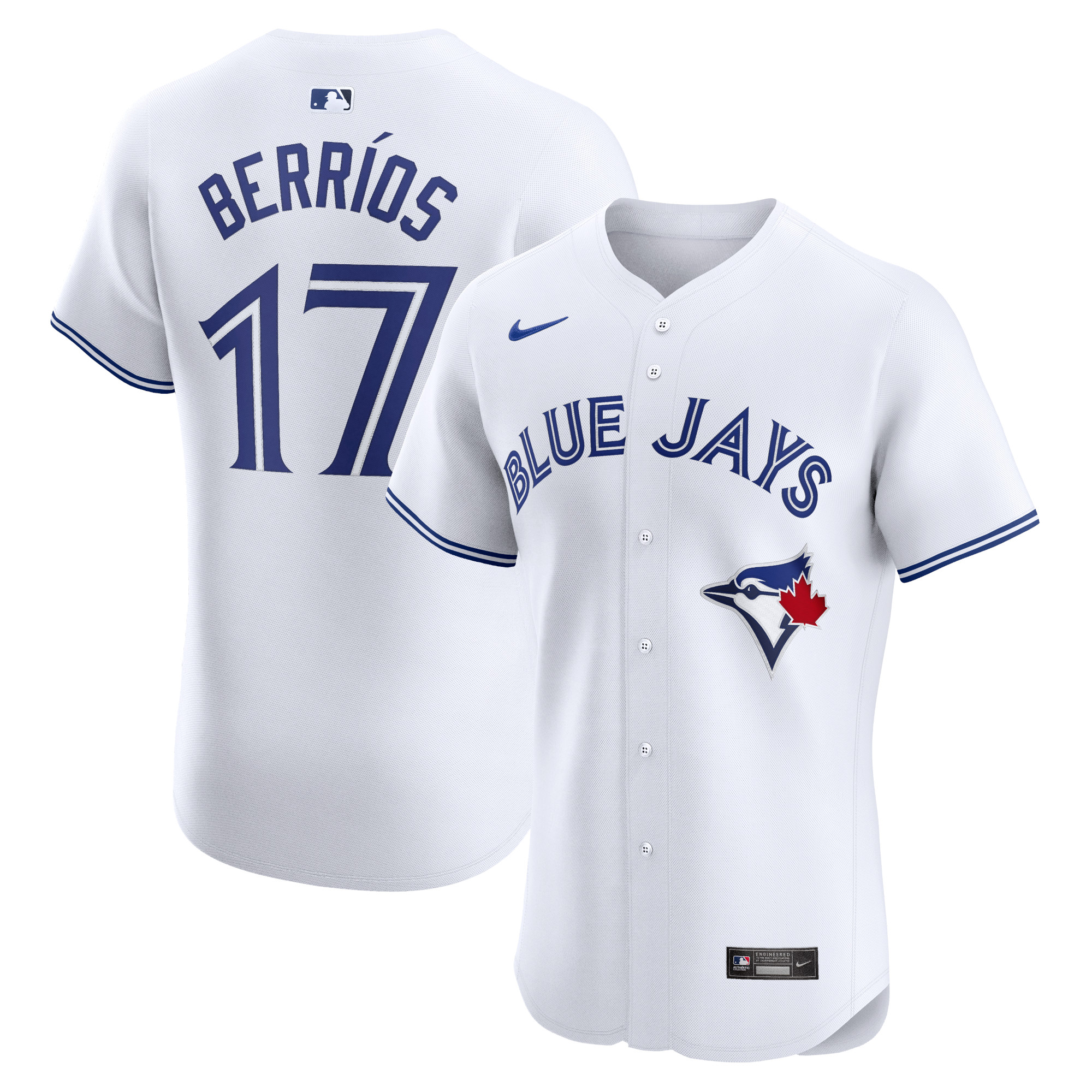 Jose Berrios Toronto Blue Jays Home Elite Player Jersey – White