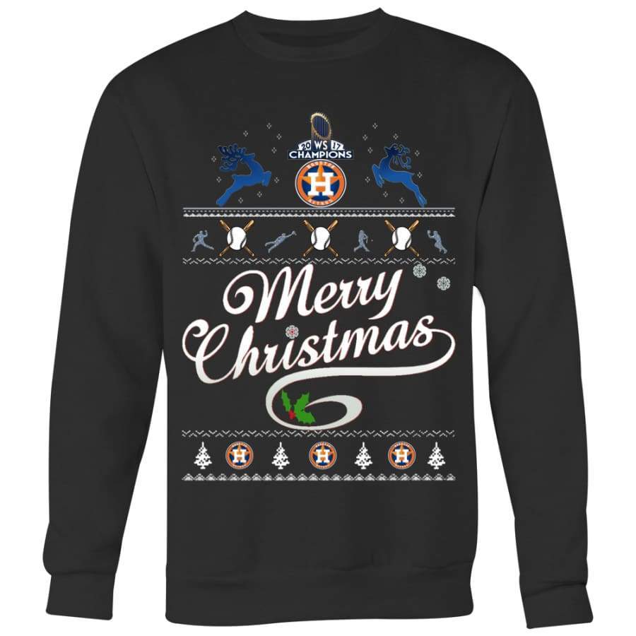 Houston Astros Champions Christmas Sweaters For Men Women (5 Colors)