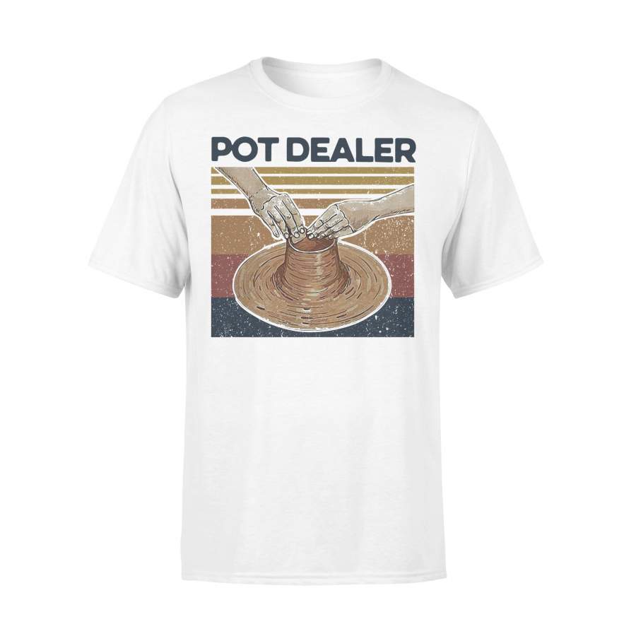 Pot Dealer Pottery Vintage Retro  T-shirt