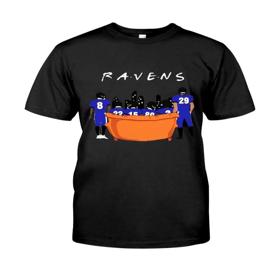 The Baltimore Ravens Together FRIENDS Shirt Jersey Classic T-Shirt By Vevotee Store