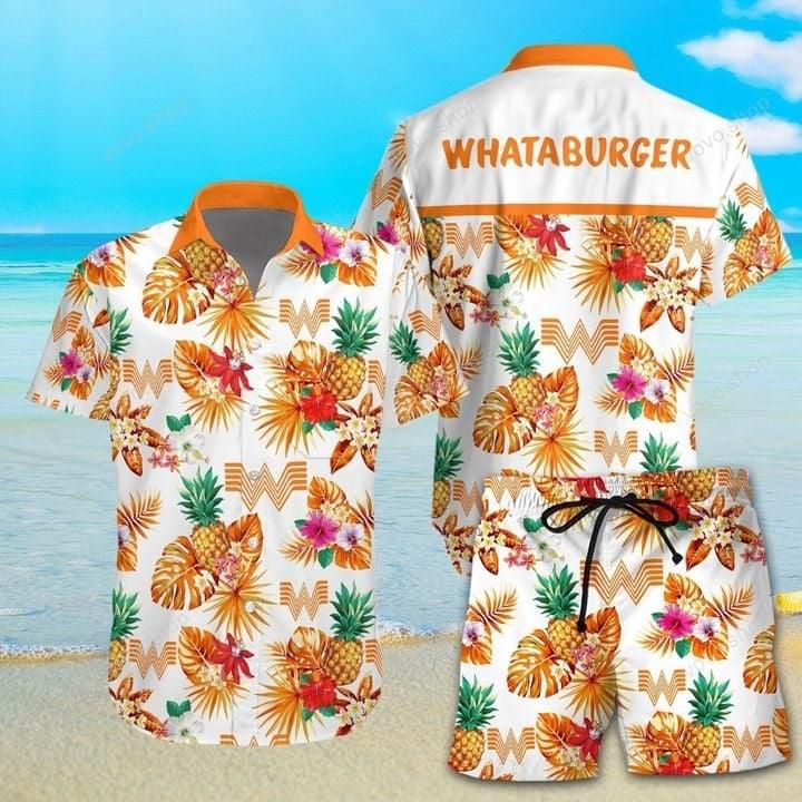 Pineapple Hawaiian Shirt And Short Ha36322