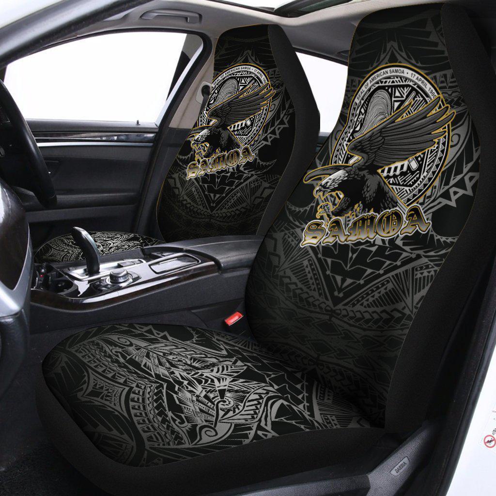 American Samoa Polynesian Eagle Car Seat Cover