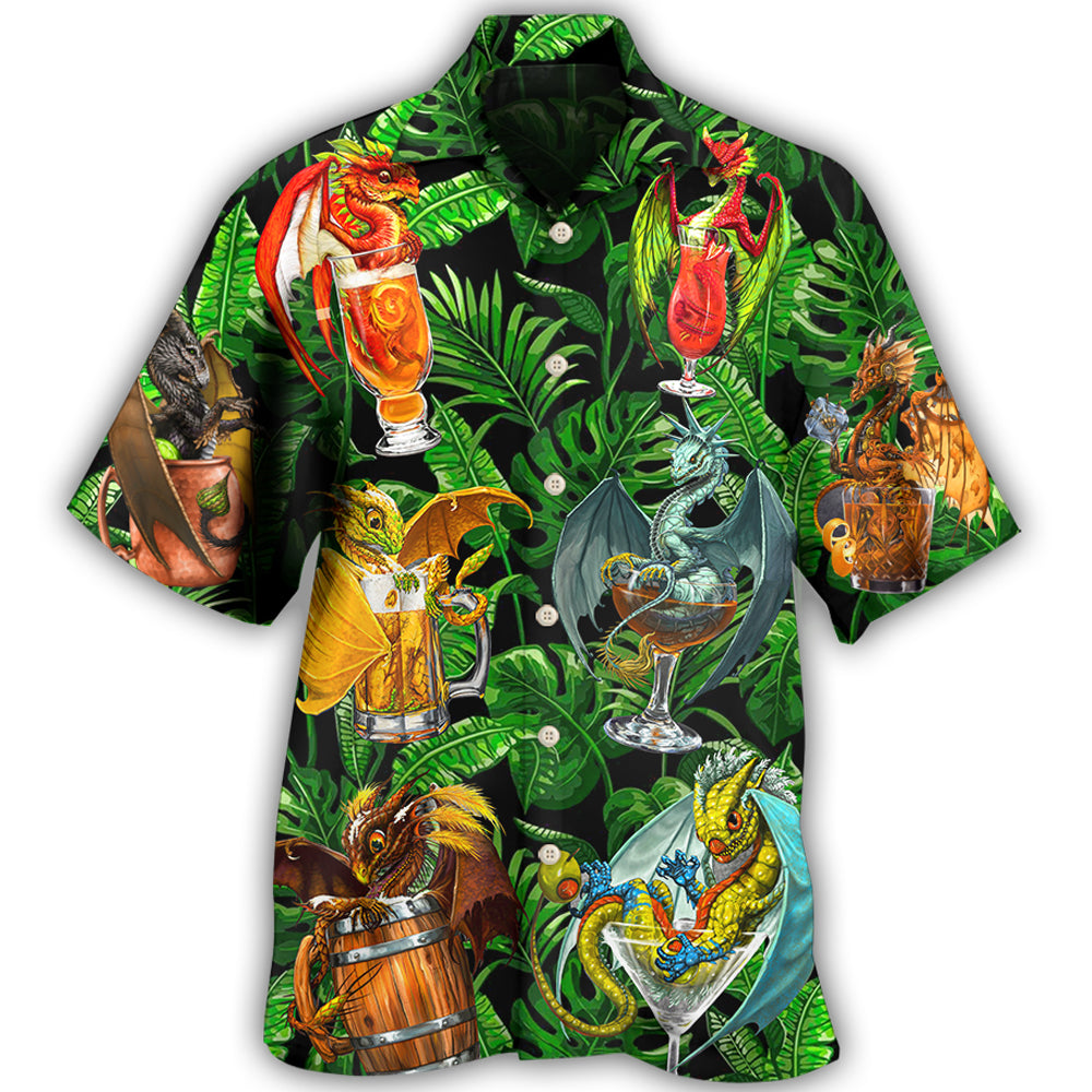 Dragon Drinking Style Hawaii Shirt Ha9008