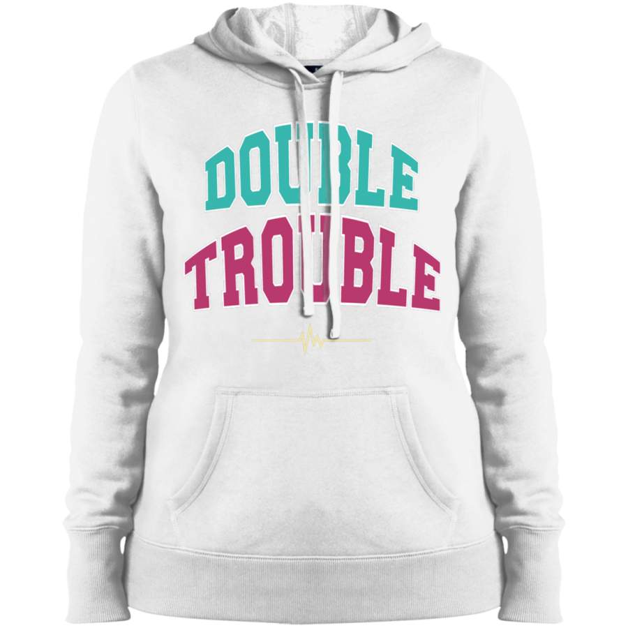 AGR Lisa and Lena Double Trouble Ladies’ Pullover Hooded Sweatshirt