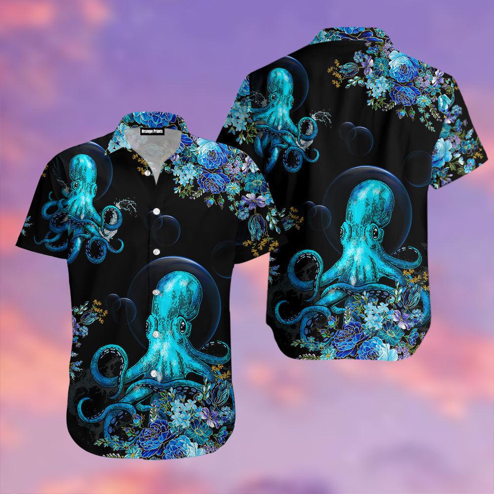 Octopus Flower Hawaii Shirt For Men Women Ha1753