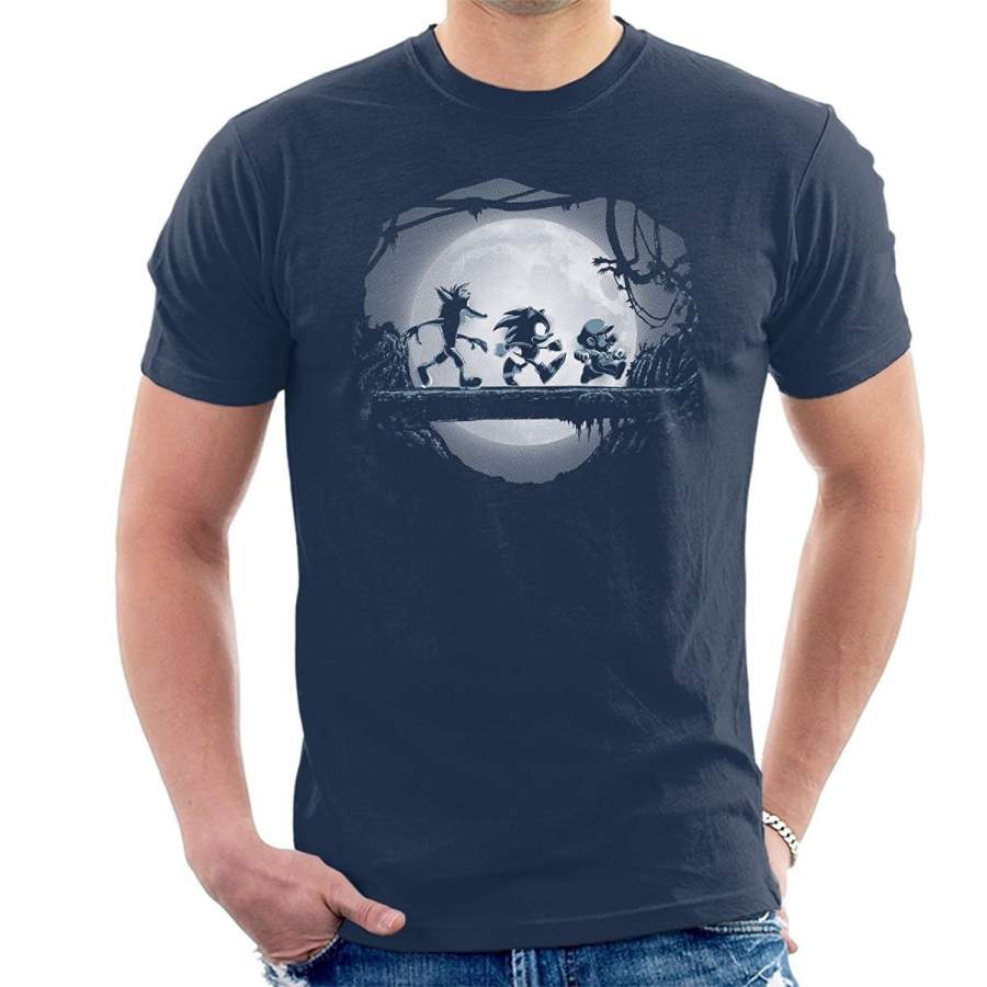 New Gaming Matata Mario Sonic Hedgehog Crash Bandicoot Mens Fashion T-shirt