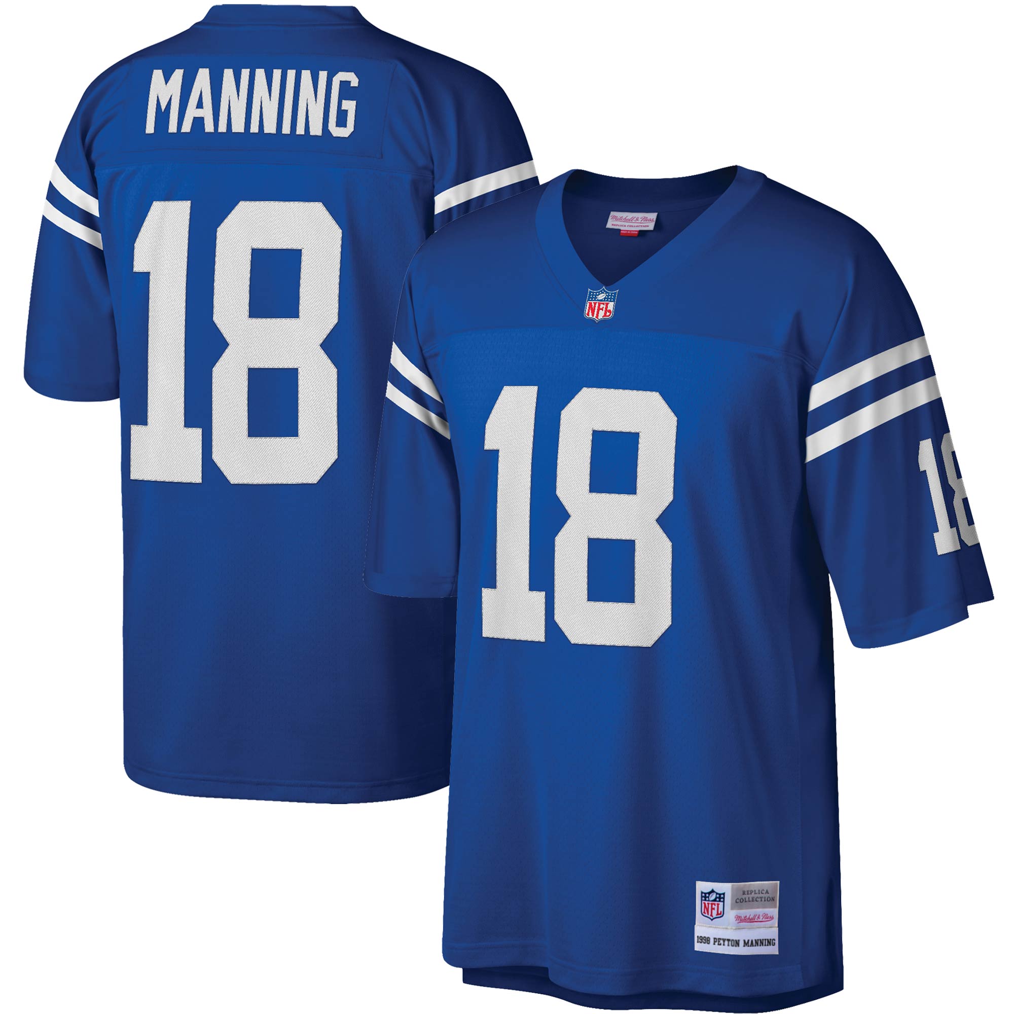 Peyton Manning Indianapolis Colts Mitchell & Ness Legacy Replica Jersey – Royal