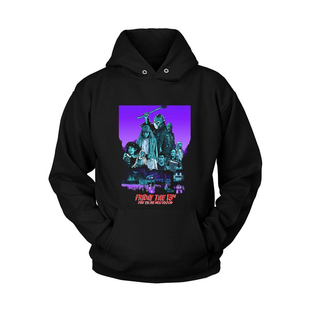 The New Blood Friday The 13th Part 7 Poster Unisex Hoodie