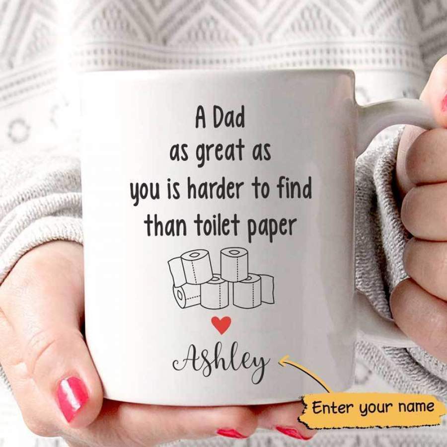 Harder To Find Than Toilet Paper Personalized Mug