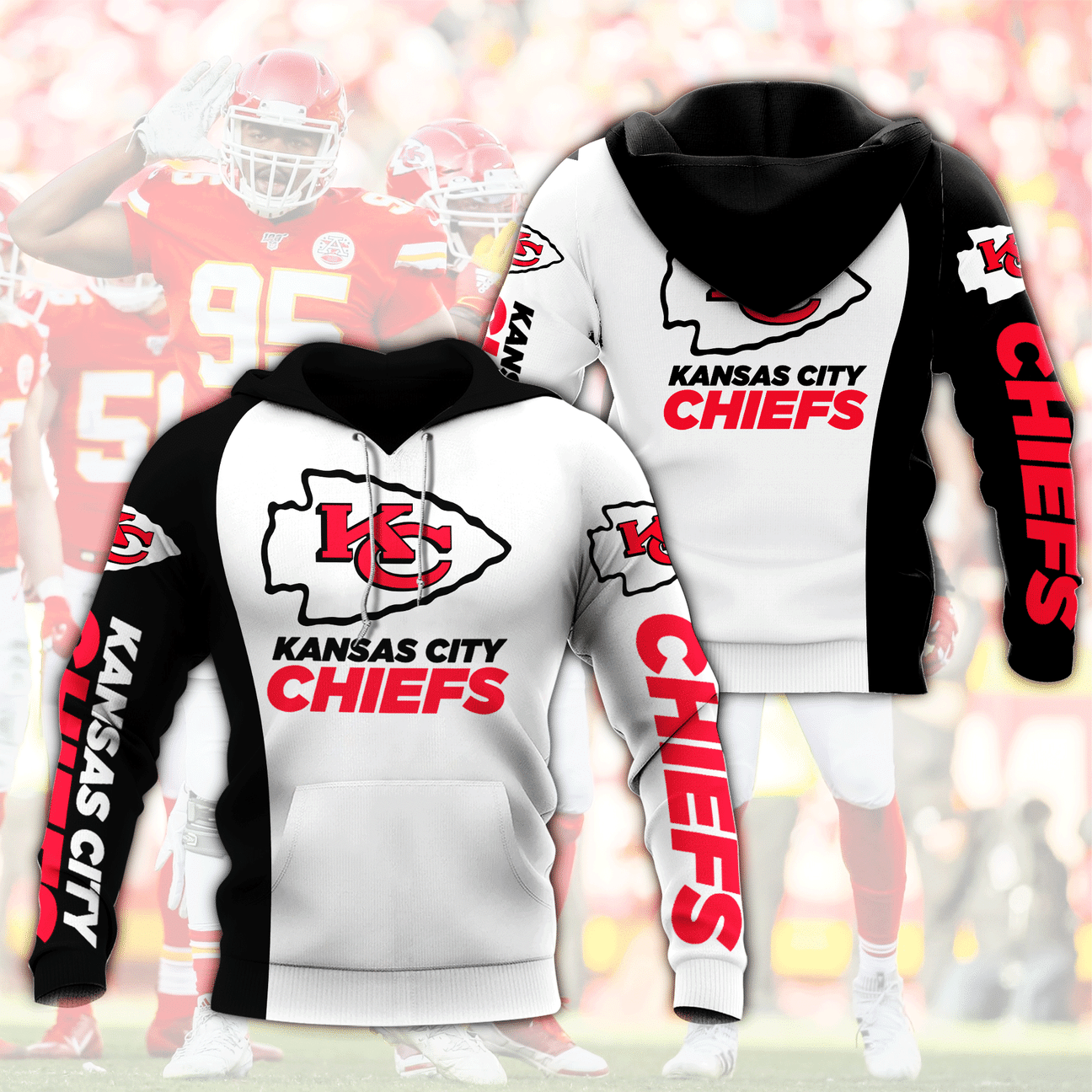 Kansas City Chiefs Hoodies – V10