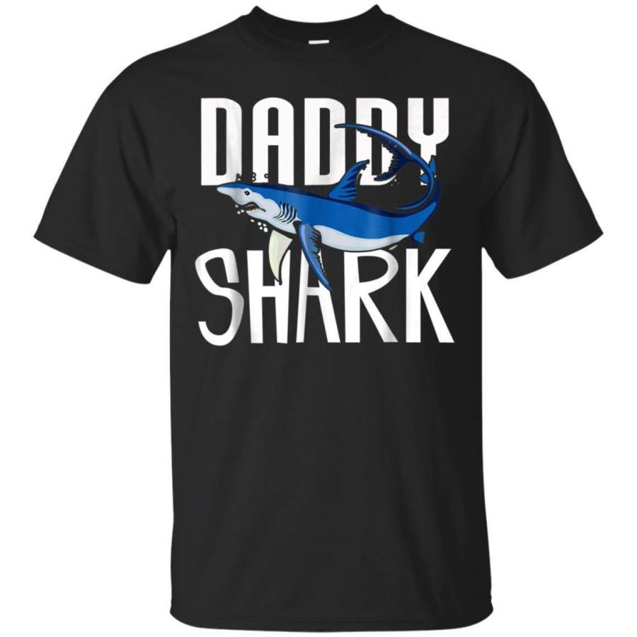 AGR Daddy Shark Tshirt Fathers Family Gift Shirts Jaq T-shirt