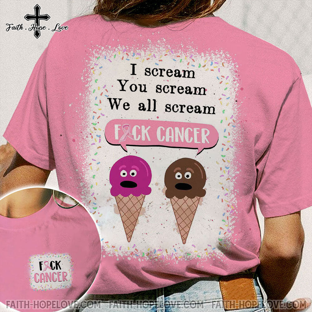 I Scream Breast Cancer Awareness All Over Print – Lath2101222Ki