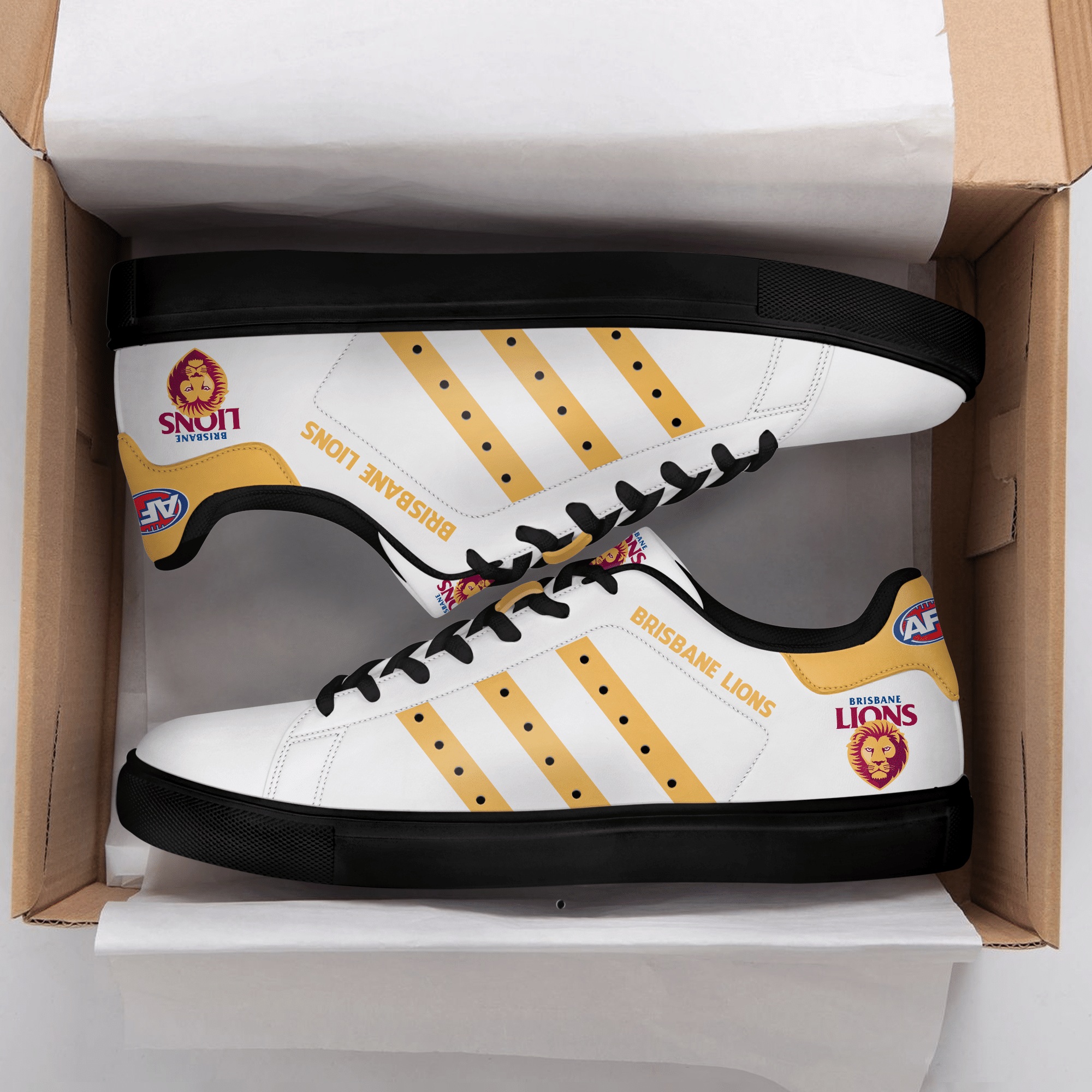 Brisbane Lions Low Top Shoes V4