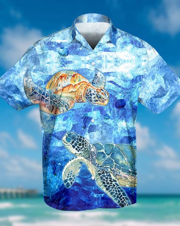 Ocean Turtle Hawaii Shirt Unisex Adult Ha96993