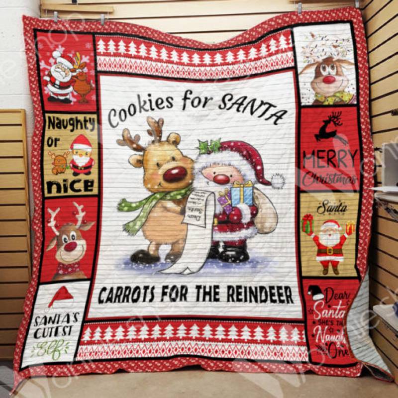 Christmas Reindeer Blanket SEP2301 77O57