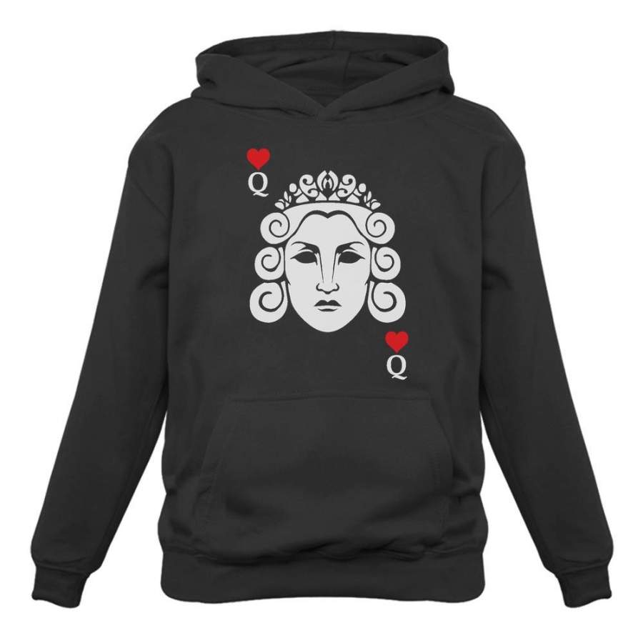 Queen – Matching Couples Valentine’s Day Gift Women Hoodie