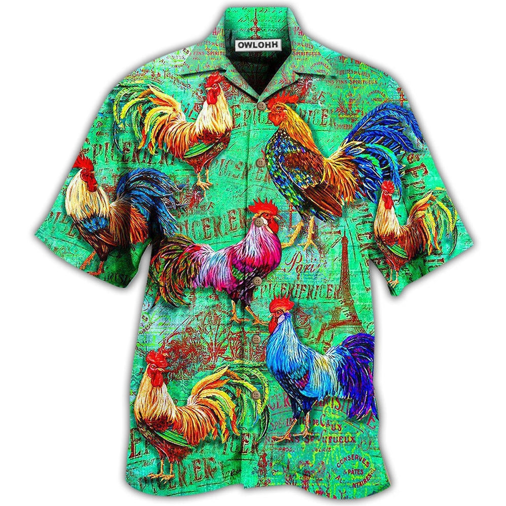 Chicken Love Green Farm Lover Hawaii Shirt Ha1457