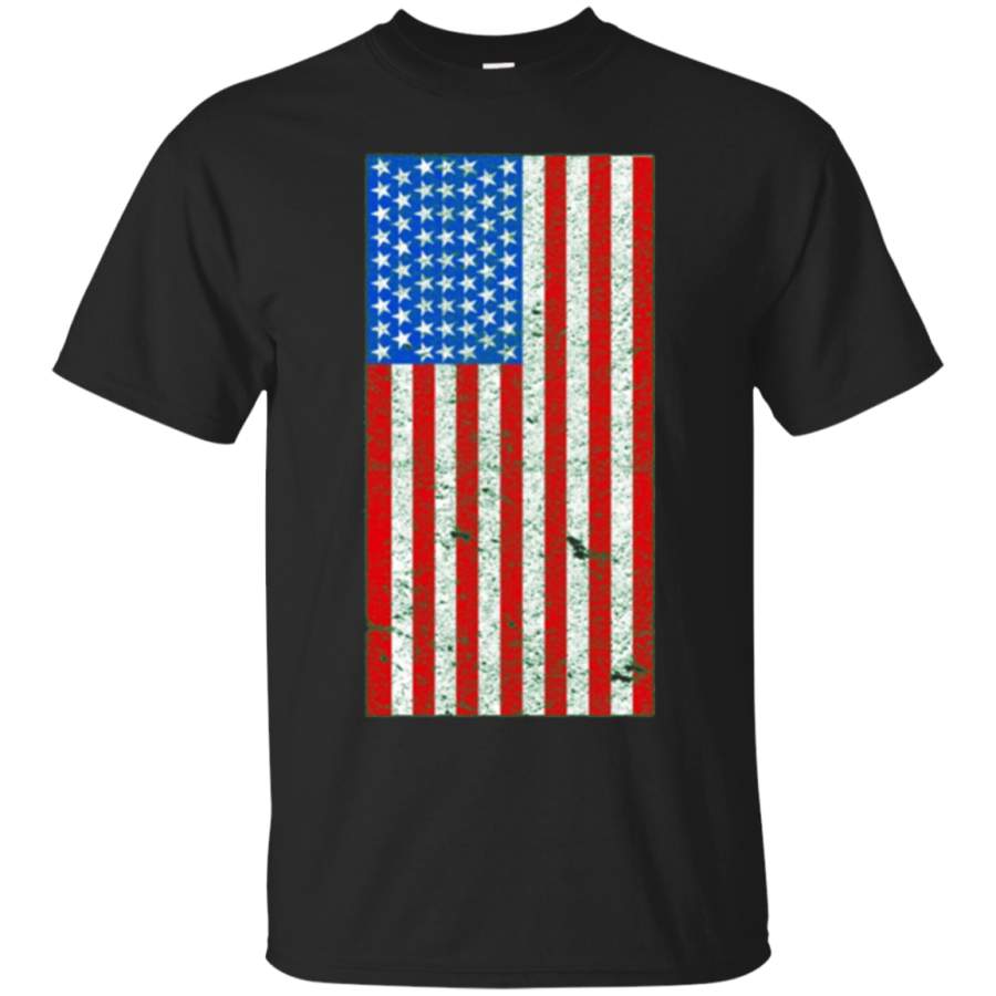 AGR Distressed American Flag 4th of July Independence Day Tee