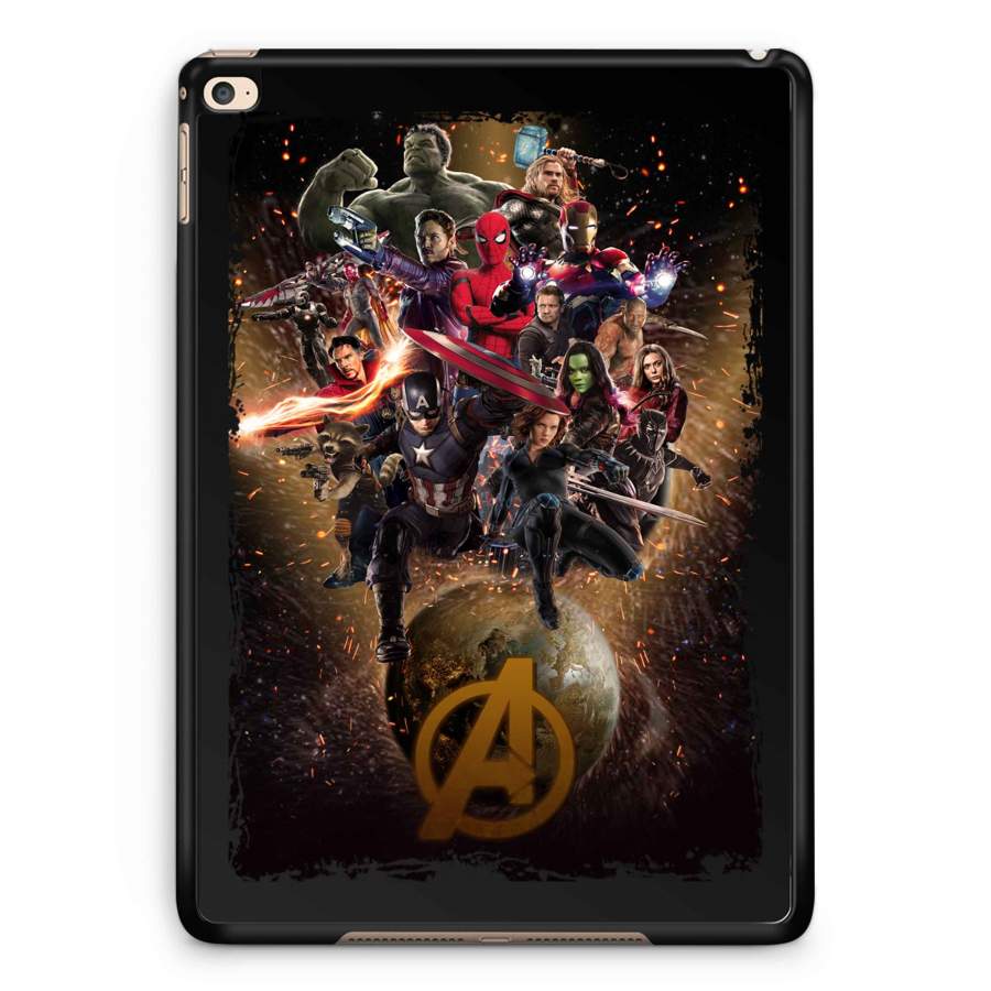 Avengers Infinity War Poster Power iPad 2 / 3 / 4 / 5 / 6| iPad Air / Air 2 | iPad Mini 1 / 2 / 3 / 4 | iPad Pro Case