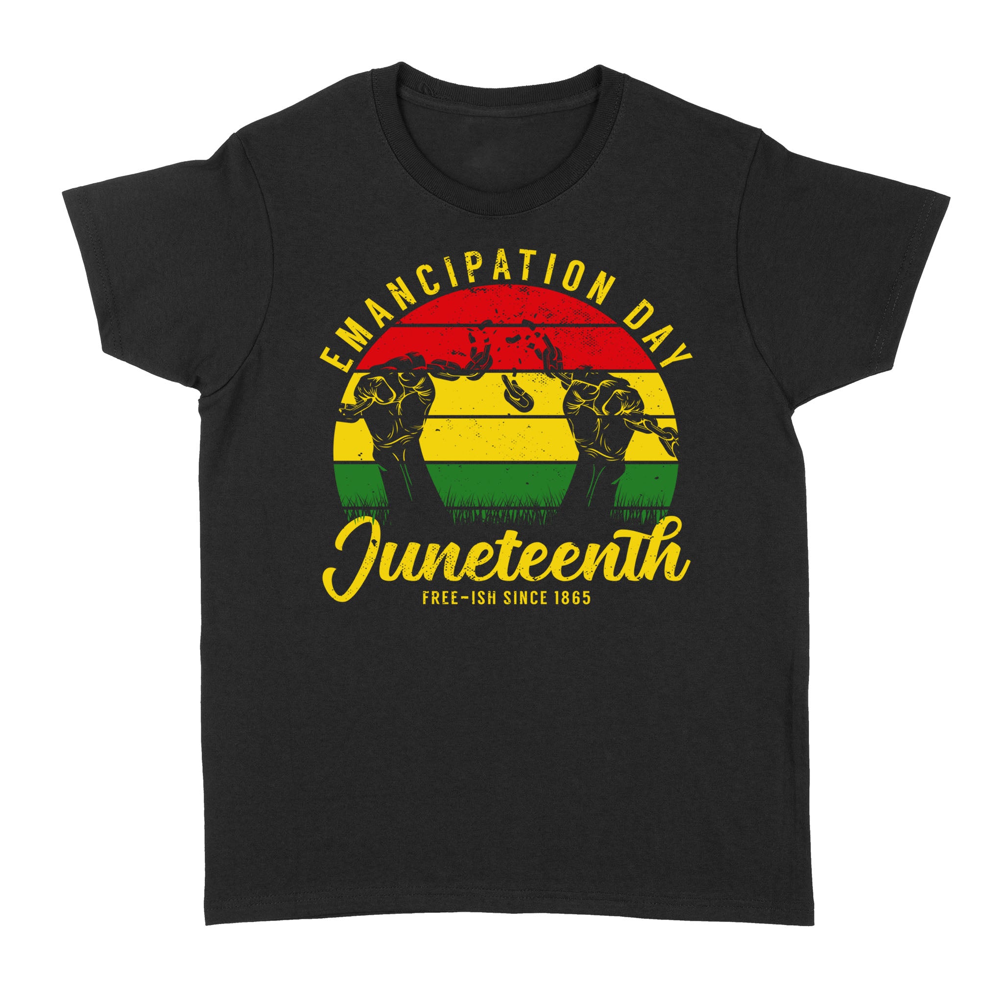 Juneteenth Emancipation Day Vintage Cool Melanin Black Pride Shirt – Standard Women’S T-Shirt