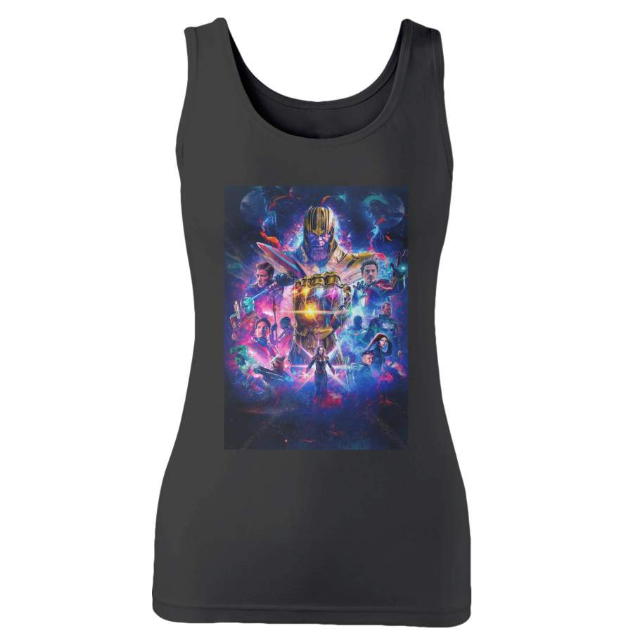 Avenger Endgame Movie Poster Thanos Woman’s Tank Top