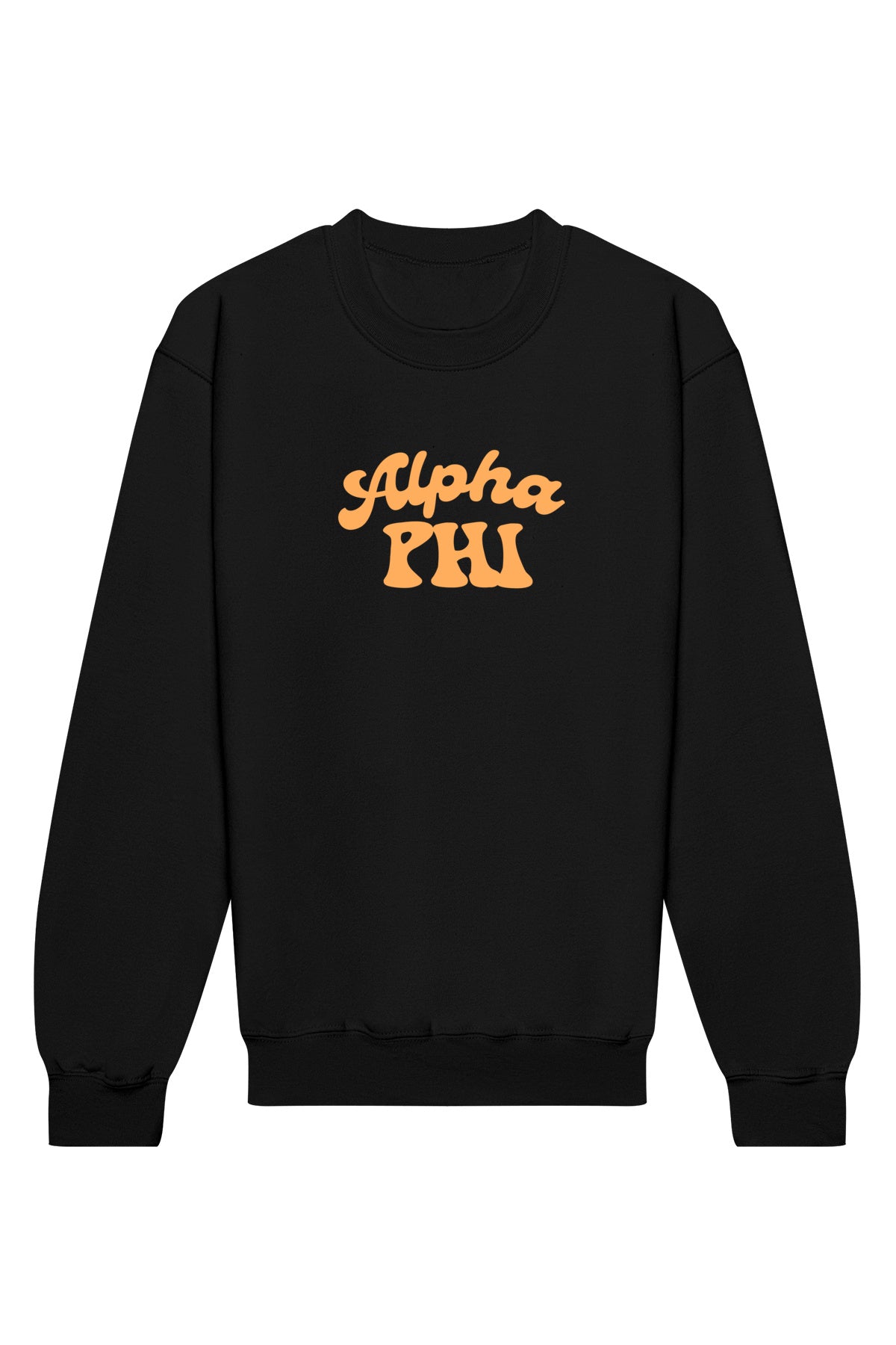 Alpha Phi Vintage Hippie Crewneck Sweatshirt