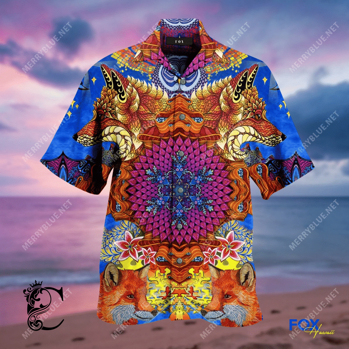 Beach Shirt Buy Awesome Fox Unisex Hawaiian Shirt- Chillicothemall