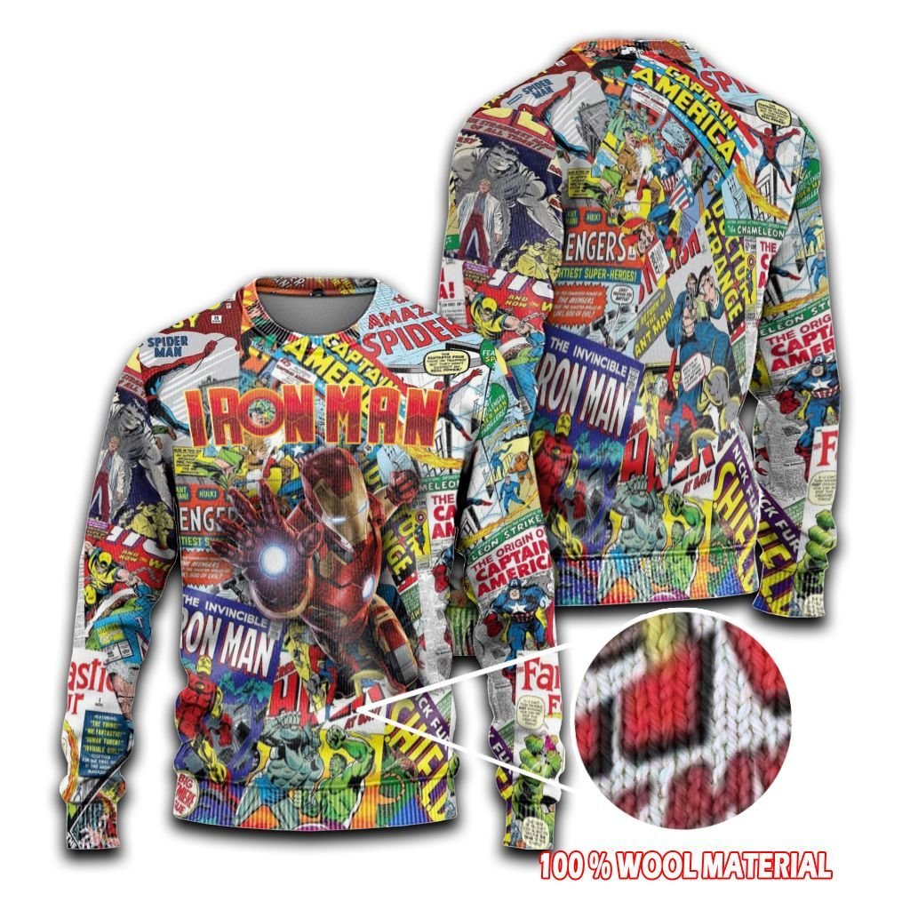 Superheroes Ugly Sweaters DT210104