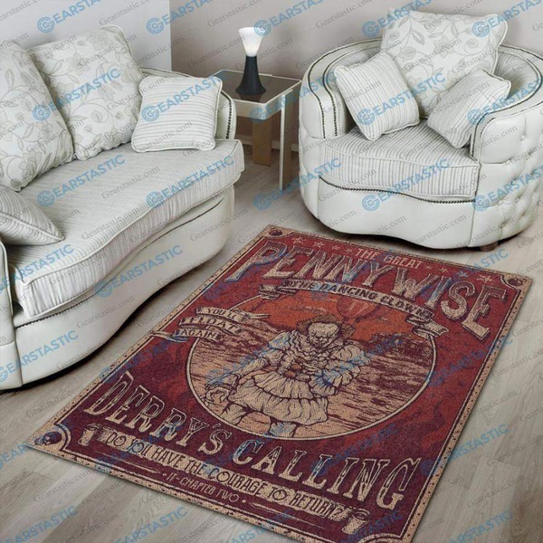 Pennywise, IT Rug, Halloween Floor Decor