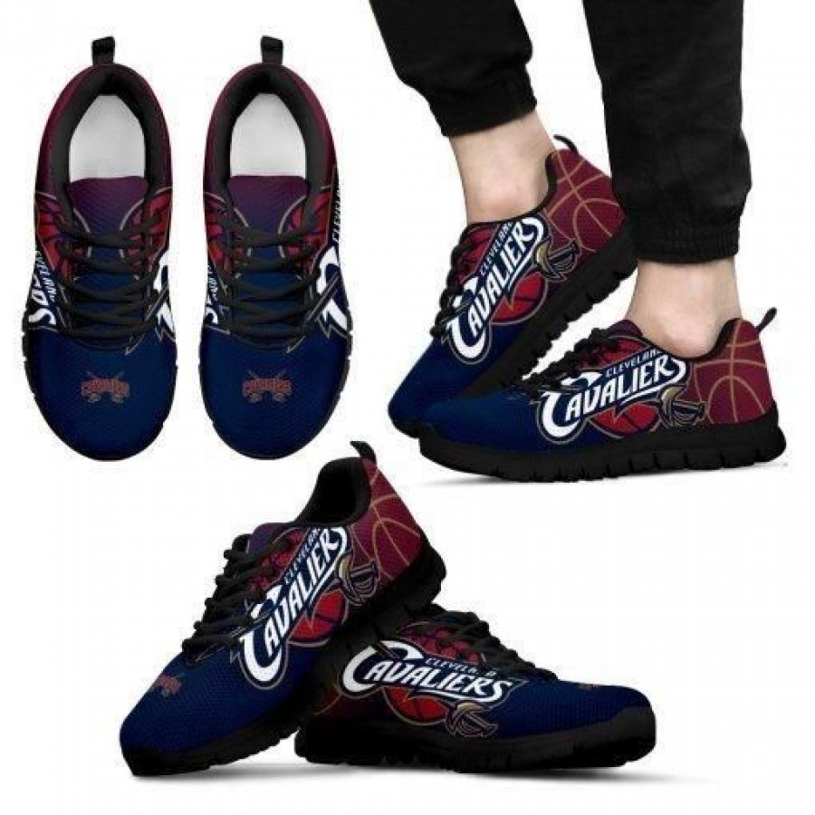 Cleveland Cavaliers Fan Custom Unofficial Running Shoes Sneakers Trainers #638