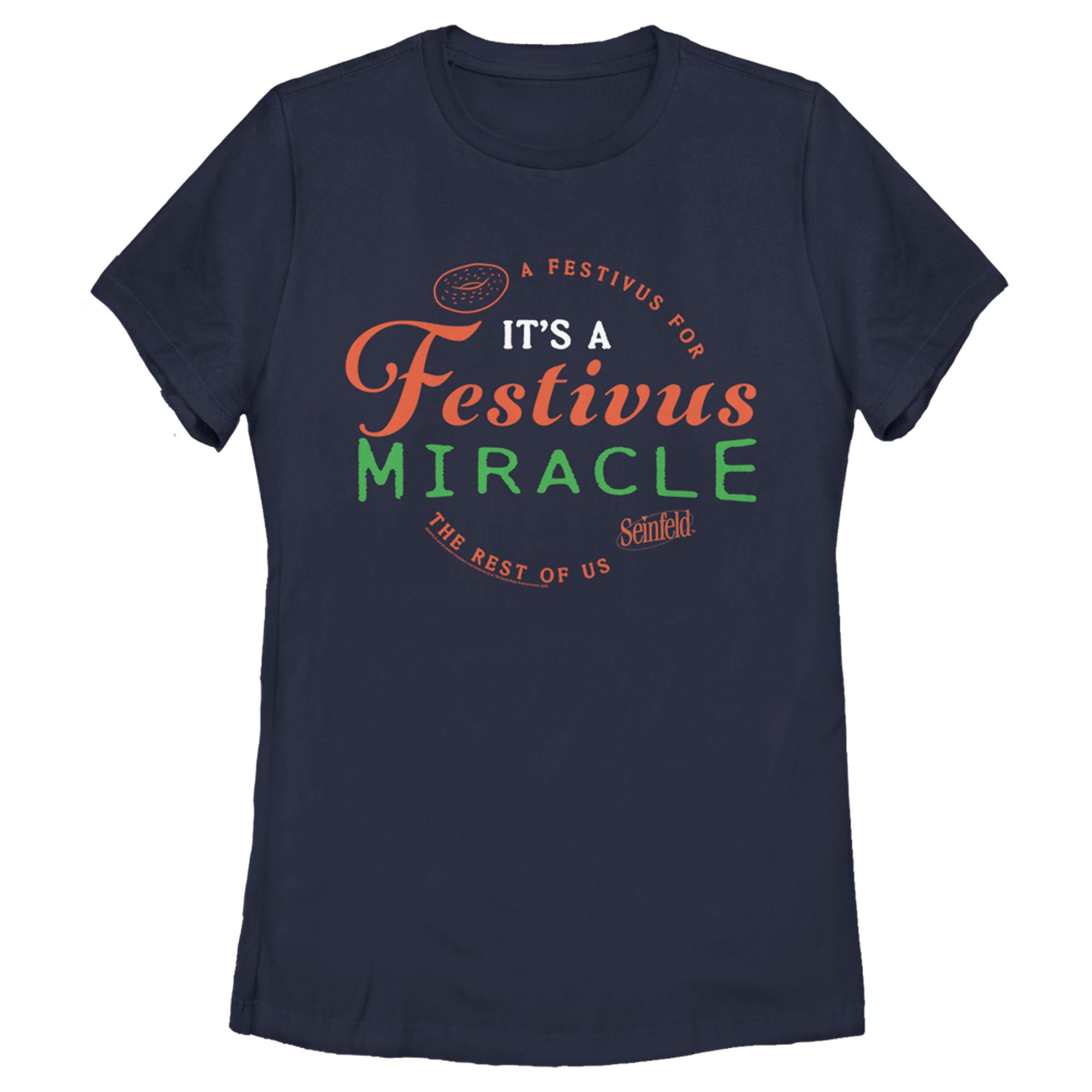 Seinfeld Women’S Festivus Wreath  T-Shirt