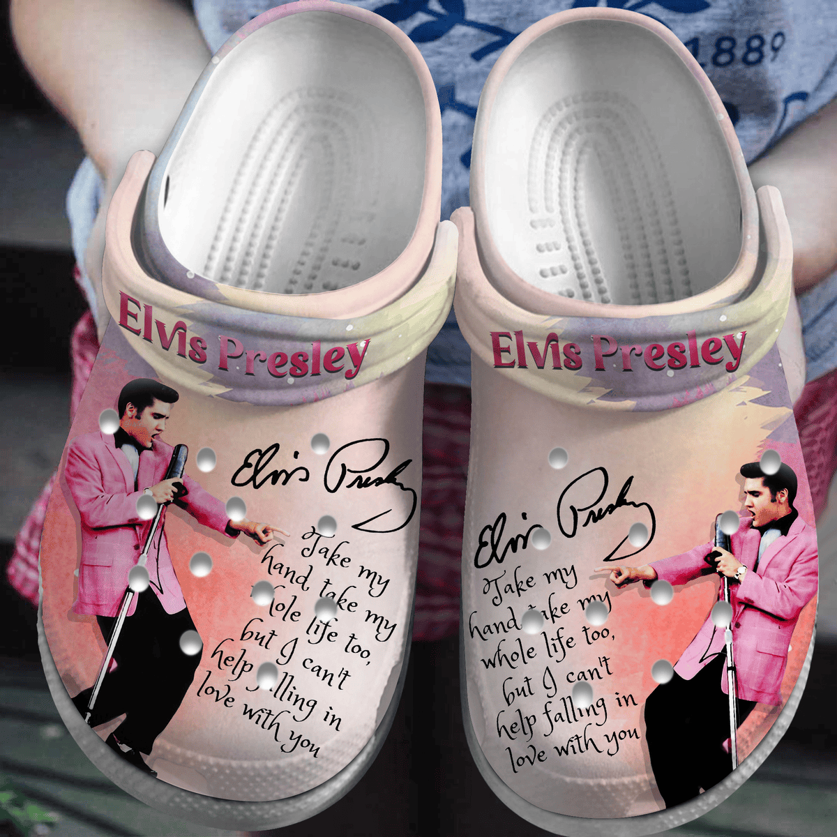 Elvis Presley Crocss Clogs For Men Women And Kid C0Kmyvxk
