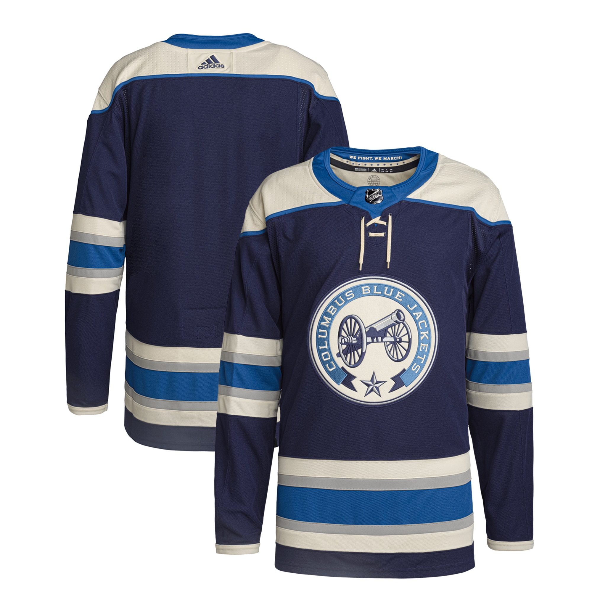 Columbus Blue Jackets Alternate Primegreen Authentic Jersey  Navy