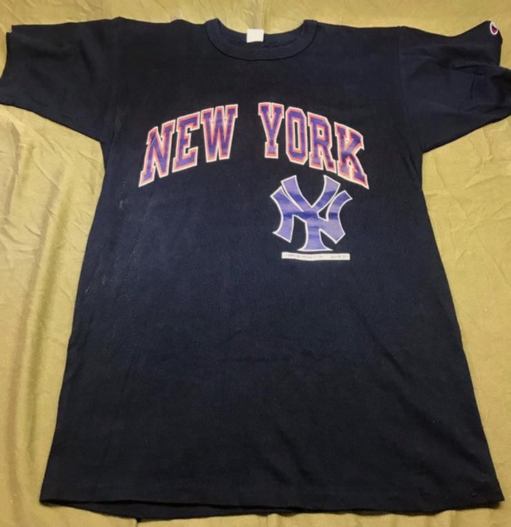 Vintage Yankees Shirt, Ny Mets, Subway Series, Champion Made In Usa From Afterhoursdropbox On Etsy 9302