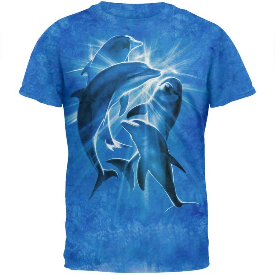 Dolphin Dawn Tie Dye T-Shirt