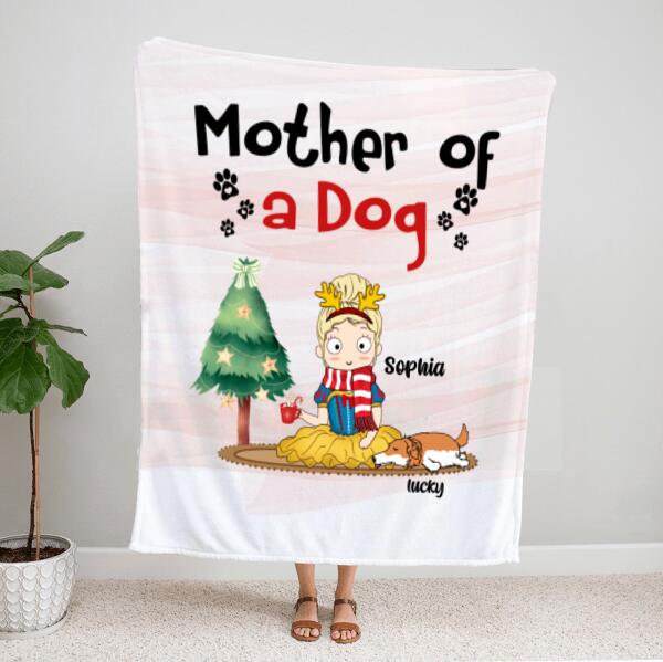 Personalized Xmas Blankets – Christmas Gift Ideas For Dog Lovers – Up To 4 Dogs