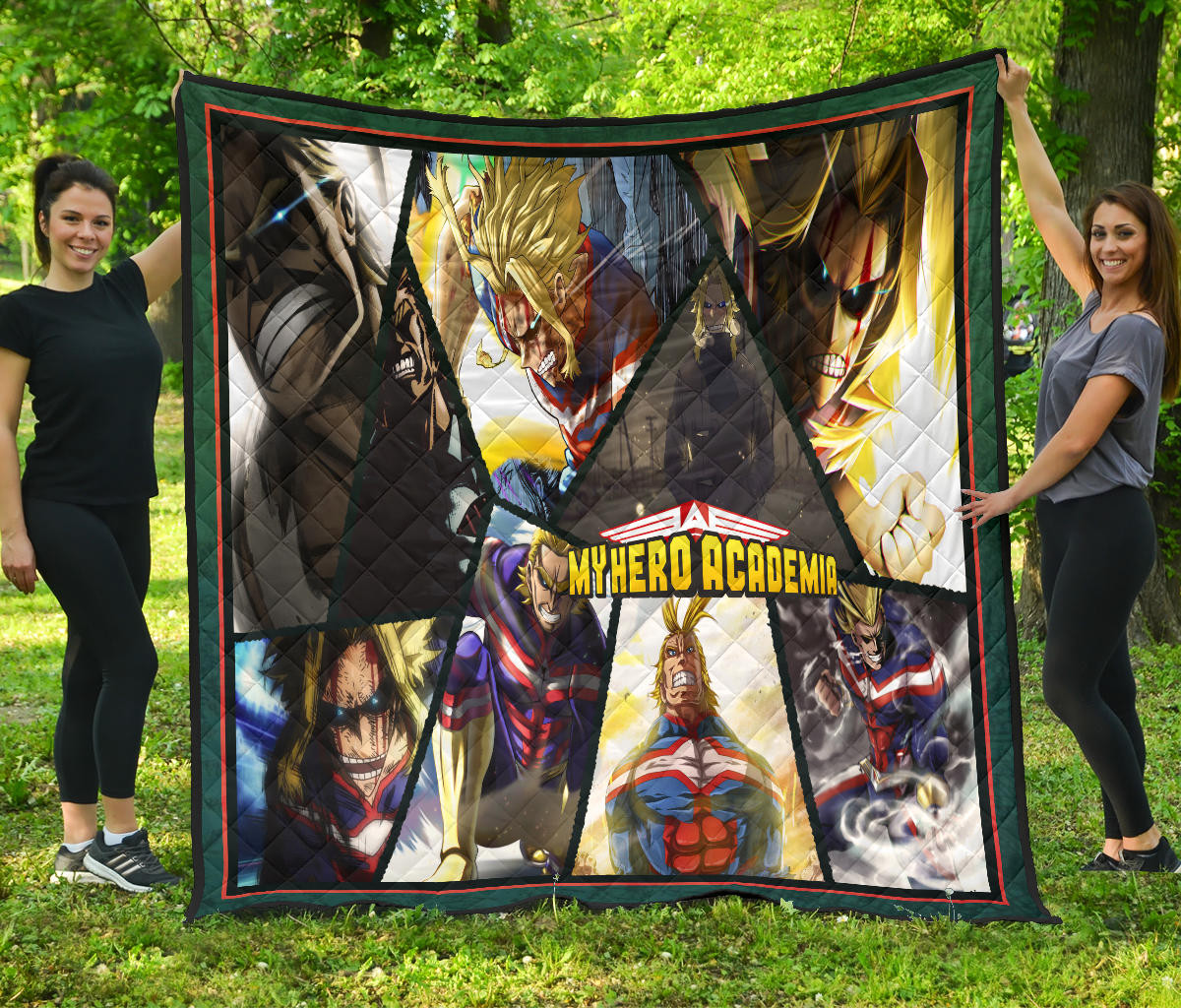 One Might My Hero Academia Premium Quilt Blanket Anime Home Decor Custom For Fans Na060703