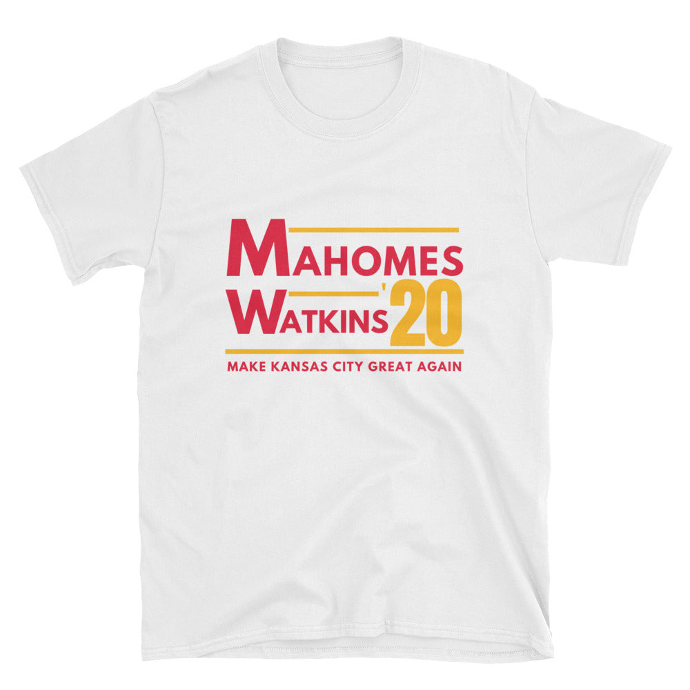 Mahomes Watkins Make Kansas City Great Again 2020 T-Shirt