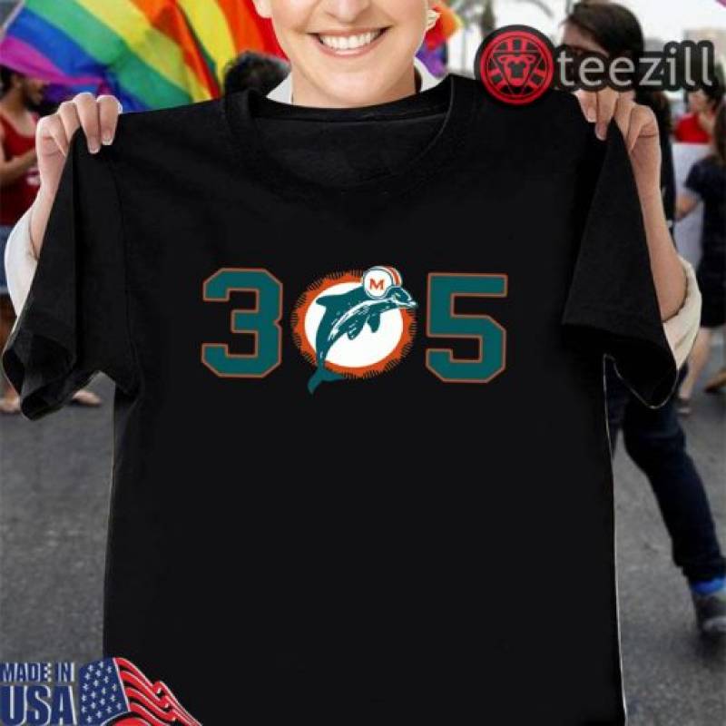 Miami Dolphins 305 Shirt